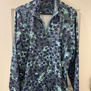 William Murray Golf Floral Sweater
